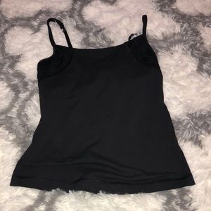 Lululemon Black Workout Tank Top